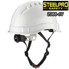 تصویر کلاه ایمنی کار در ارتفاع عایق برق Steelpro Safety - Volt